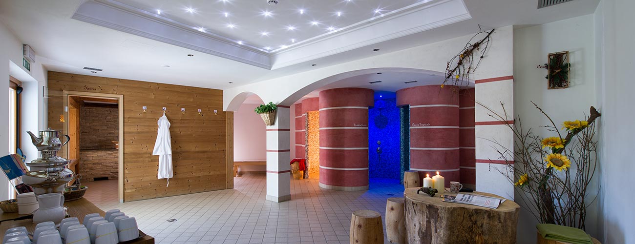 Spa area of the Hotel Gran Mugon